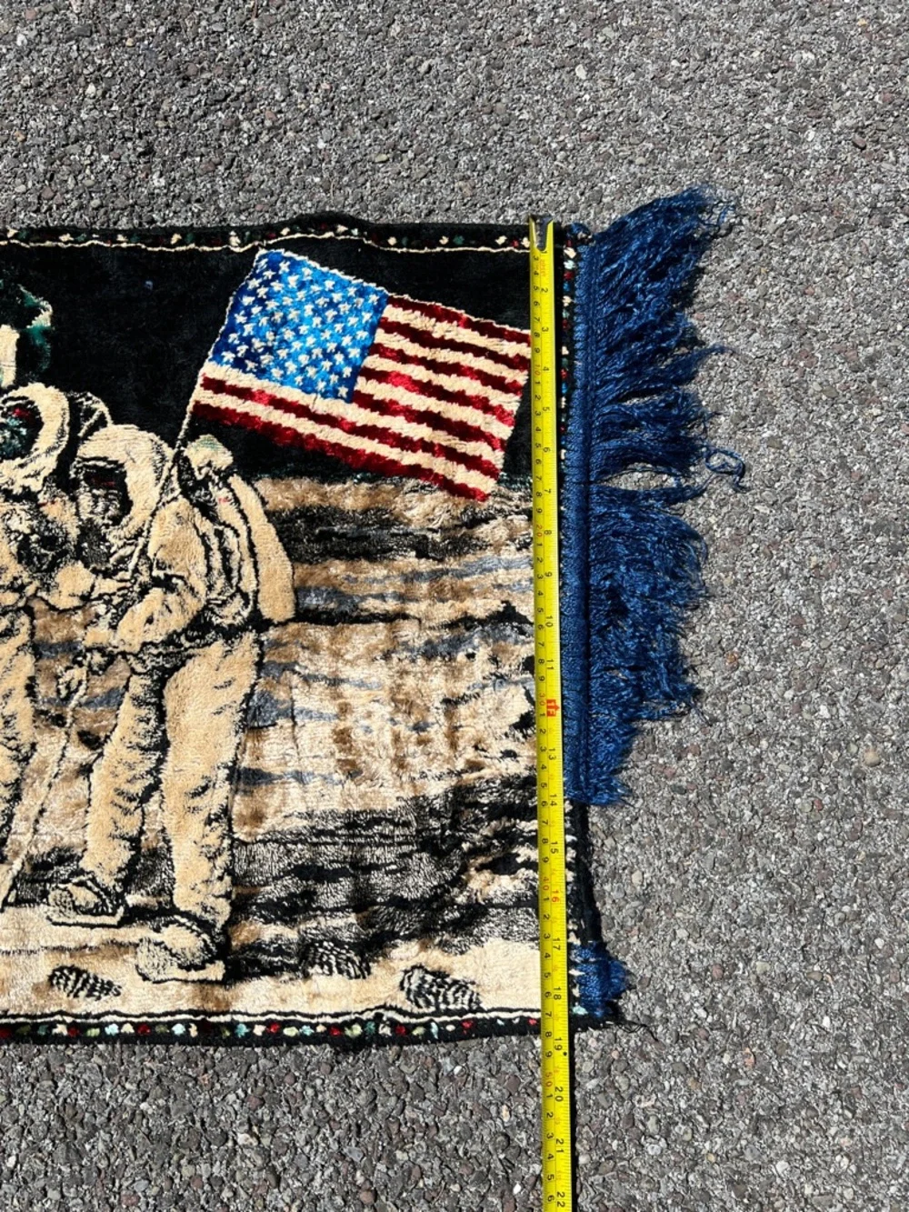 Astronaut Moon Landing Tapestry